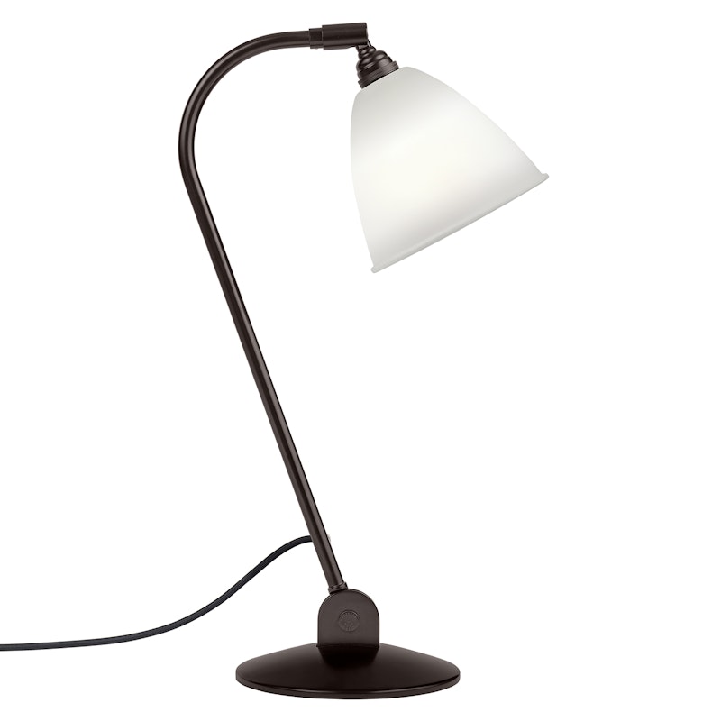 Bestlite BL2 Bordslampa, Black Brass/Bone China